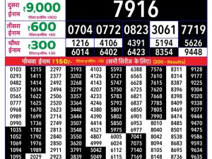 Rajshree Result 8:00 PM