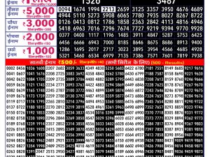 Rajshree Result 250 Monthly Lottery 06 10 2026